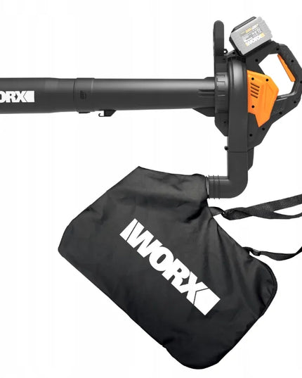 Akumuliatorinis lapų pūstuvas ir siurblys WORX WG583E.9 40V