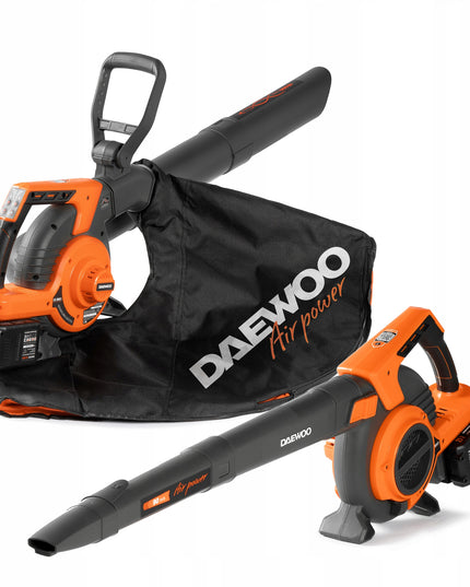 Akumuliatorinis lapų pūstuvas-siurblys DAEWOO DABL 9042Li SET + 2 akumuliatoriai + įkroviklis