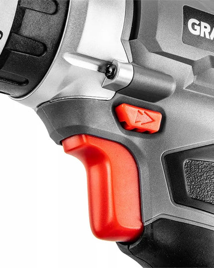Akumuliatorinis smūginis gręžtuvas-suktuvas + 2Ah akumuliatorius + įkroviklis GRAPHITE
