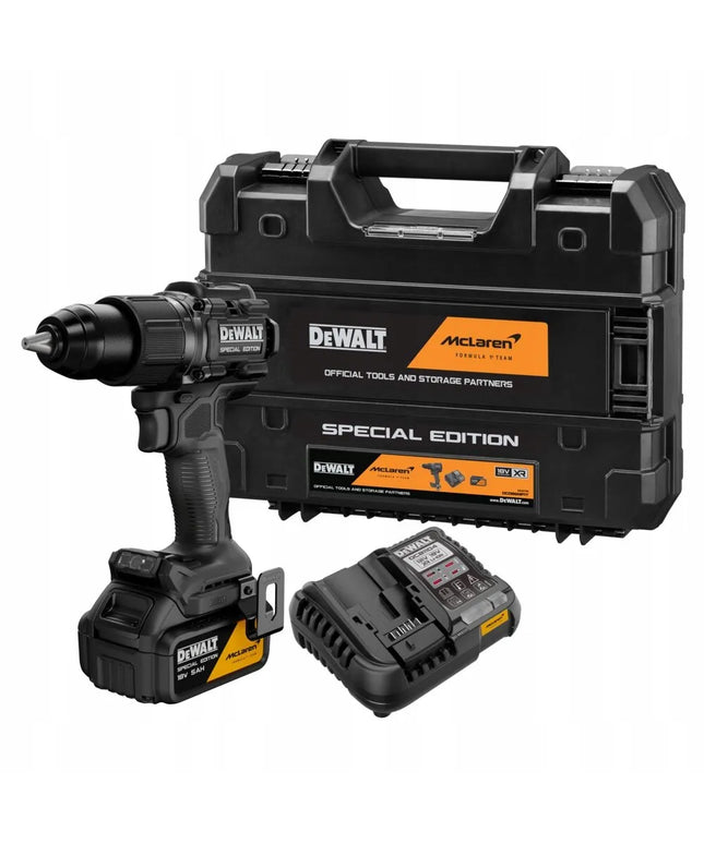 Akumuliatorinis smūginis gręžtuvas-suktuvas DeWALT DCD86MP1T McLaren F1 18V