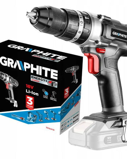 Akumuliatorinis smūginis suktuvas-gręžtuvas GRAPHITE