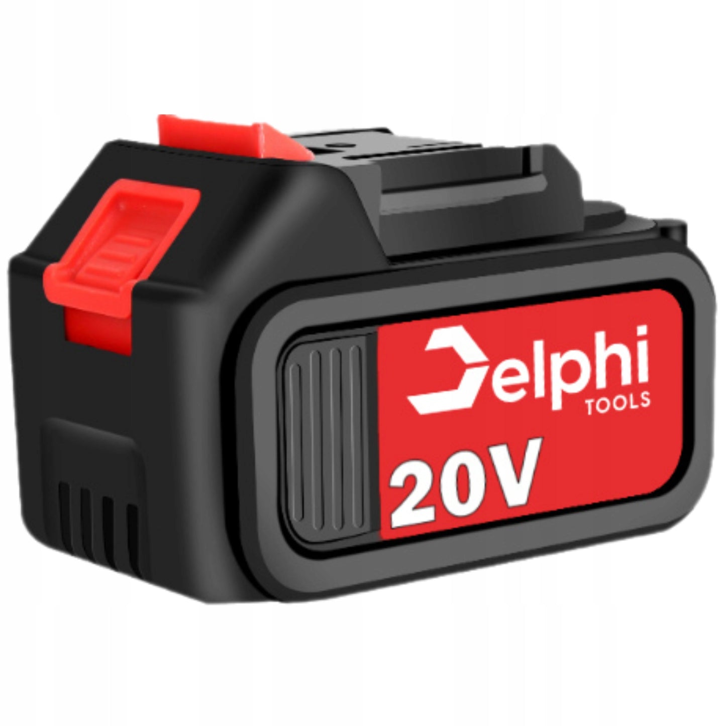 Akumuliatorinis smūginis veržliasukis Delphi Tools Brushless 20V 2x baterijos, 350Nm sukimo momentas, 1/2'' galvutės komplektas lagamine