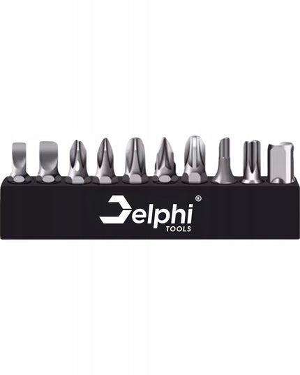 Akumuliatorinis su smūgiu suktuvas-gręžtuvas Delphi Tools Brushless 16,8V 2x baterijos, 50Nm, lagaminas su priedais