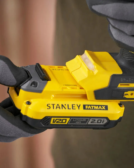 Akumuliatorinis suktuvas-gręžtuvas be šepetėlių Stanley SFMCD725D2K-QW