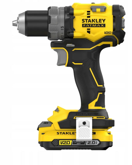 Akumuliatorinis suktuvas-gręžtuvas be šepetėlių Stanley SFMCD725D2K-QW