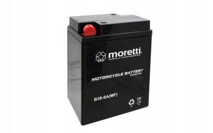 Akumuliatorius Moretti AGM (GEL) MB38-6A Martinelli