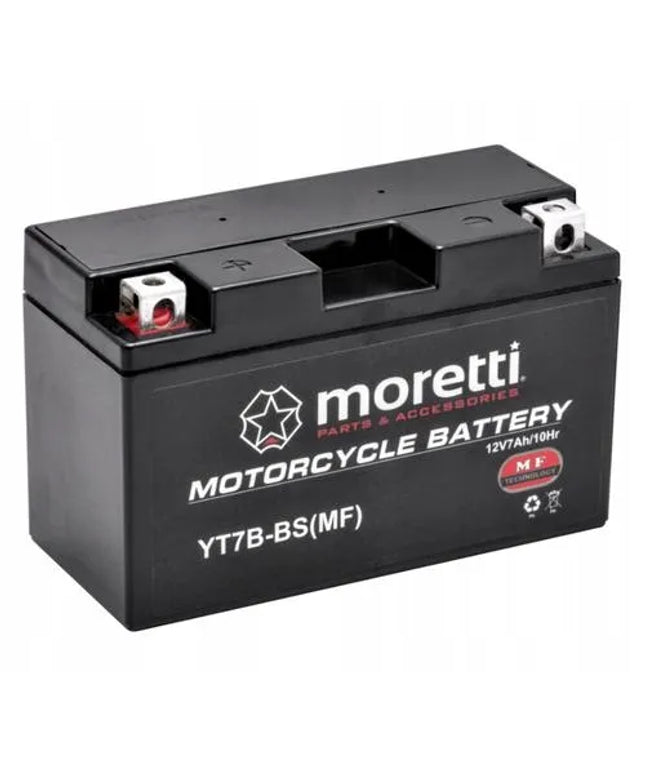 Akumuliatorius Moretti AGM (GEL) MT7B-BS 12V 6.5Ah