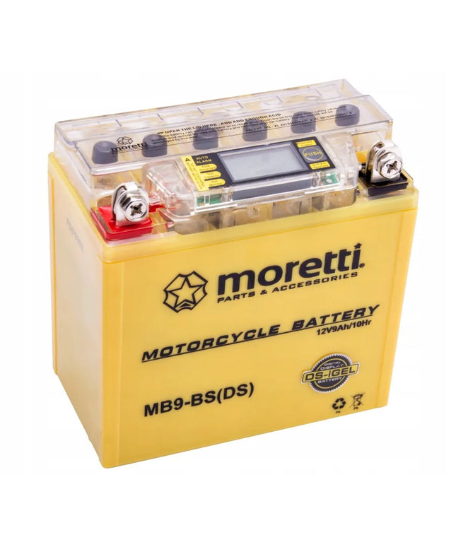 Akumuliatorius Moretti AGM I-Gel MB9-BS 9Ah Martinelli