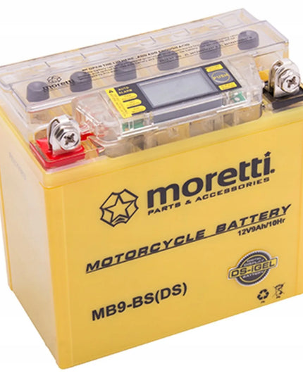 Akumuliatorius Moretti AGM I-Gel MB9-BS 9Ah Martinelli