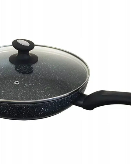 Aliumininė keptuvė Edenberg 22 cm, keraminė-marmurinė danga, neprideganti