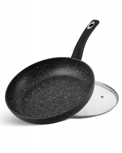 Aliumininė keptuvė Edenberg 22 cm, keraminė-marmurinė danga, neprideganti