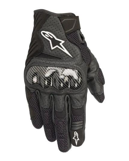 Alpinestars SMX-1 AIR V2 juodos S dydžio pirštinės