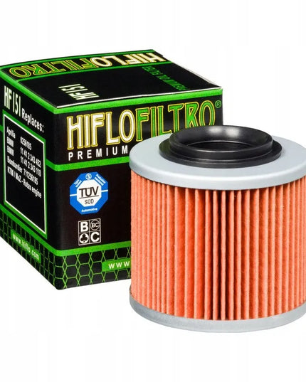 Alyvos filtras Hiflofiltro HF151 skirtas BMW F 650 / Aprilia 600/650
