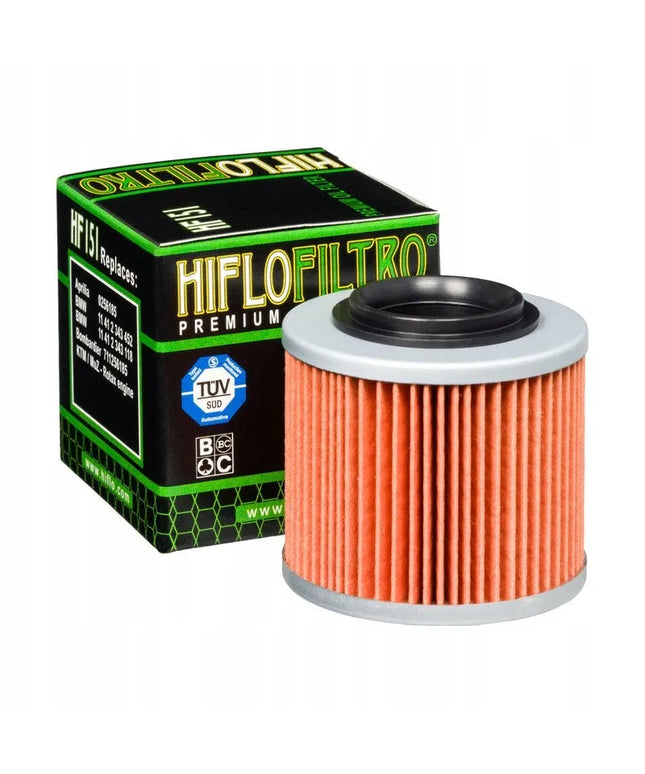 Alyvos filtras Hiflofiltro HF151 skirtas BMW F 650 / Aprilia 600/650