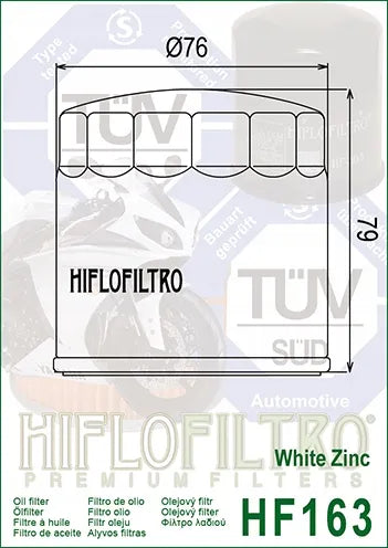 Alyvos filtras HifloFiltro HF163 BMW K/R