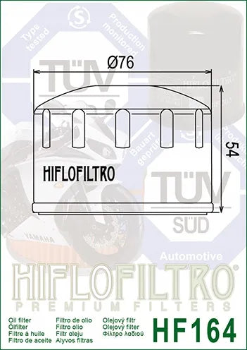 Alyvos filtras Hiflofiltro HF164