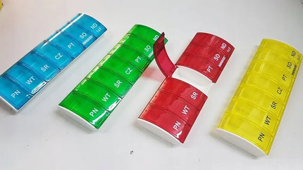 Anabox tablečių ir vaistų dėžutė organizatorius