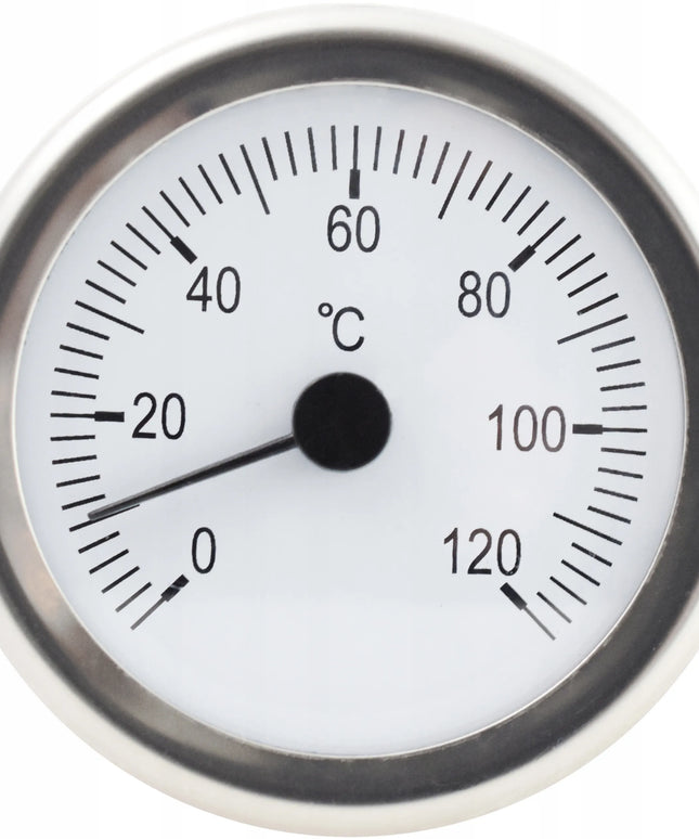 Analoginis diskinis termometras su zondu 0-120°C Esco TPM03