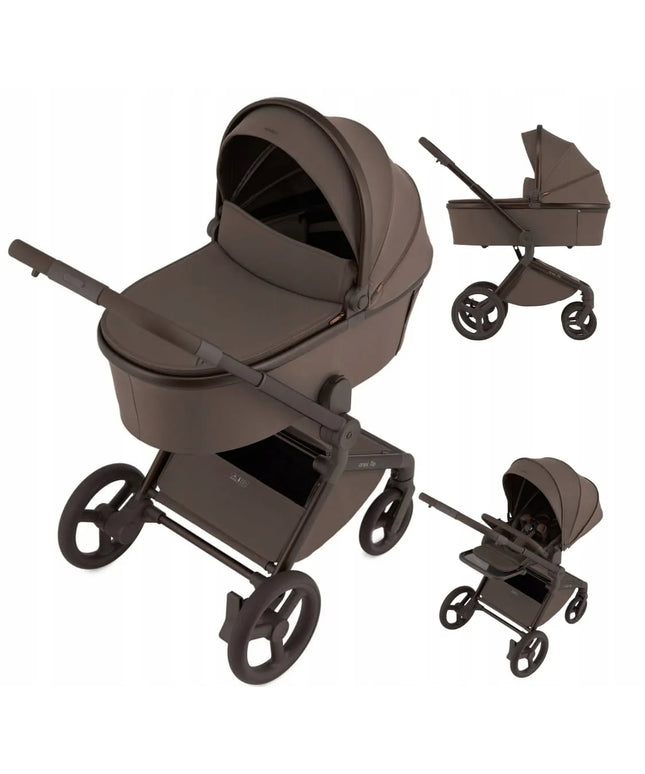 ANEX FLO 2-in-1 vežimėlis su adapteriais | Browny 2026 m. kolekcija
