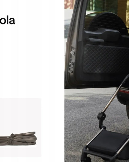 ANEX FLO 2-in-1 vežimėlis su adapteriais | Browny 2026 m. kolekcija