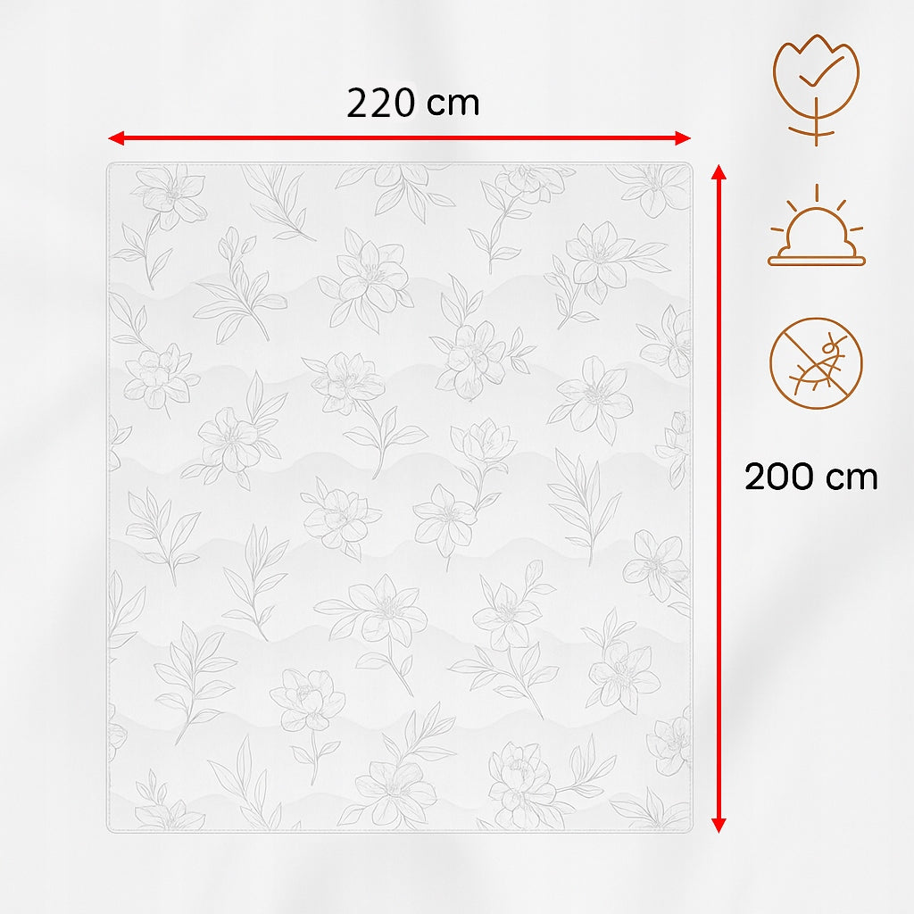 Antialerginė antklodė 220x200cm – visiems metų laikams | Strefa Spania