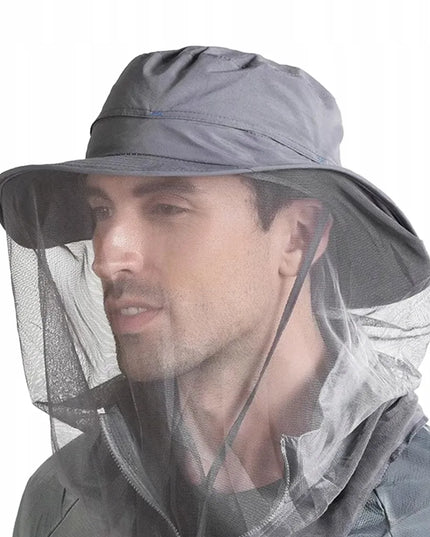 Apsauginė bitininko kepurė su tinkleliu, universalus bitininko tinklelis nuo vabzdžių