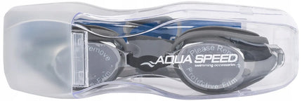 AQUA SPEED plaukimo akiniai baseinui su ANTI-FOG ir UV apsauga