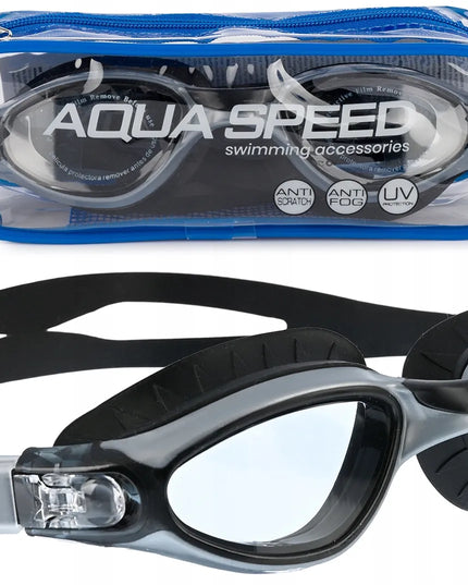AQUA SPEED plaukimo akiniai su Anti Fog ir UV apsauga 26