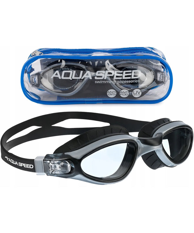 AQUA SPEED plaukimo akiniai su Anti Fog ir UV apsauga 26