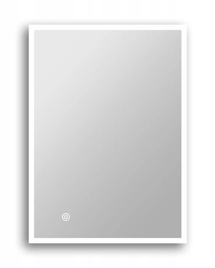 AQUAUNO voninis LED veidrodis 60 x 80 cm su apšvietimu, jutikliniu valdymu ir rasojimo funkcija