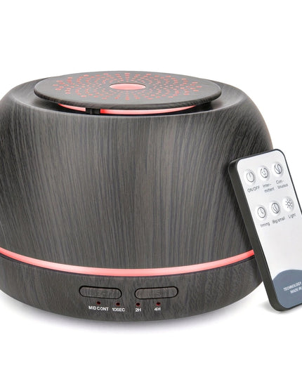 Aromaterapinis eterinių aliejų difuzorius 300 ml su LED apšvietimu ir USB