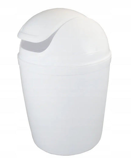 ARTGOS Mini šiukšliadėžė voniai ir darbo stalui, 1.6 l, balta