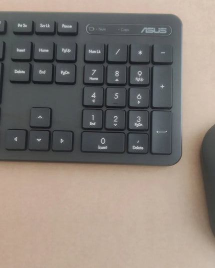 ASUS CW100 belaidės klaviatūros ir pelės komplektas, slovėniška QWERTZ klaviatūra