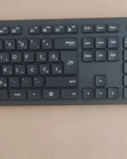 ASUS CW100 belaidės klaviatūros ir pelės komplektas, slovėniška QWERTZ klaviatūra