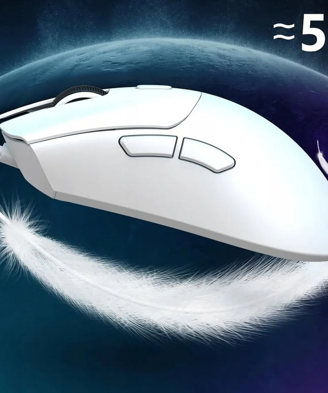 Attack Shark R1 belaidė žaidimų pelė, Bluetooth, 2.4GHz