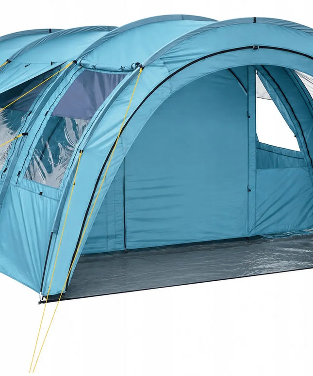 Aukšta didelė palapinė 16m² Vibra Camping Verona XL 4 vietų 5000mm su „Sleep Well“ technologija