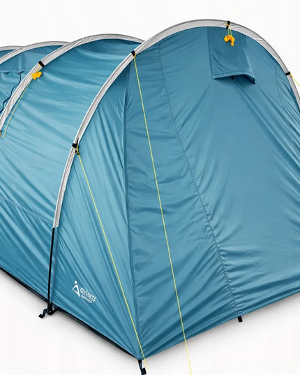 Aukšta didelė palapinė 16m² Vibra Camping Verona XL 4 vietų 5000mm su „Sleep Well“ technologija
