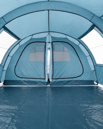 Aukšta didelė palapinė 16m² Vibra Camping Verona XL 4 vietų 5000mm su „Sleep Well“ technologija