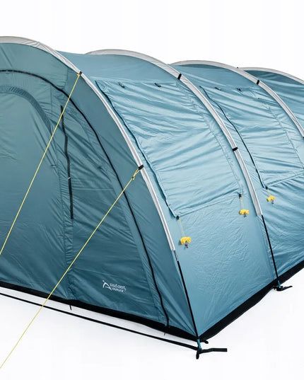 Aukšta didelė palapinė 16m² Vibra Camping Verona XL 4 vietų 5000mm su „Sleep Well“ technologija
