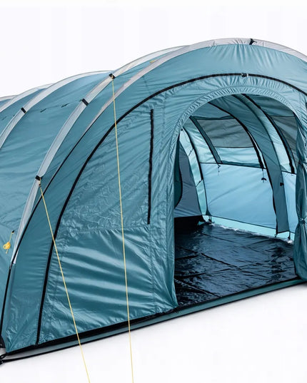 Aukšta didelė palapinė 16m² Vibra Camping Verona XL 4 vietų 5000mm su „Sleep Well“ technologija