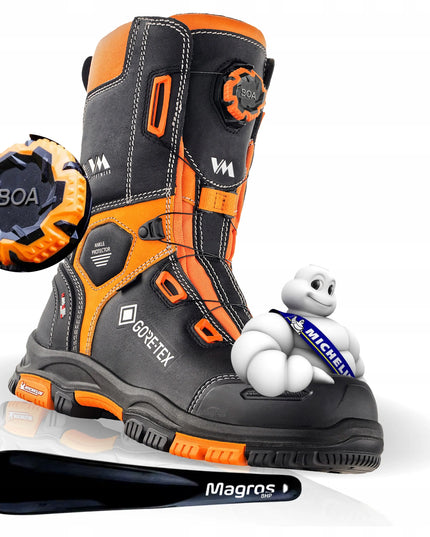 Aukšti darbiniai batai „Premium“ klasės „VM MICHELIN CONNECTICUT S7L FO HRO AN SR“