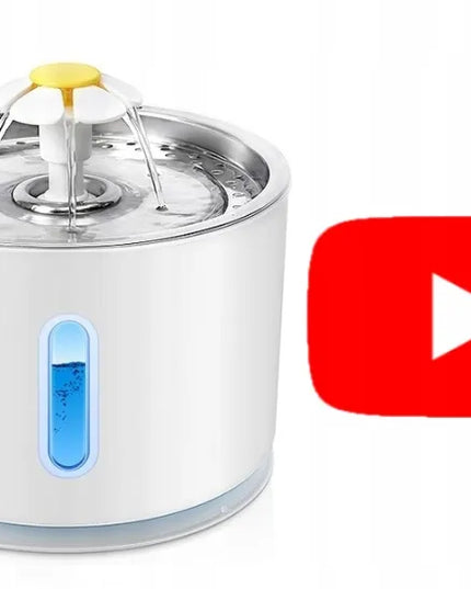 Automatinė gertuvė-fontanas katėms ir šunims su filtru, tyli