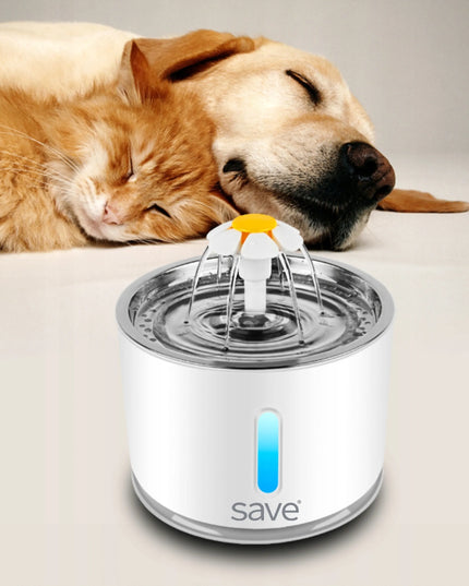 Automatinė gertuvė-fontanas katėms ir šunims su filtru, tyli