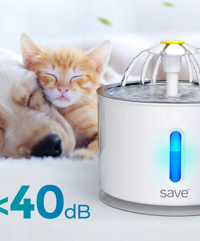 Automatinė girdykla-fontanas katėms ir šunims su filtru