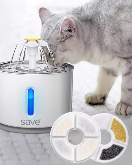 Automatinė girdykla-fontanas katėms ir šunims su filtru