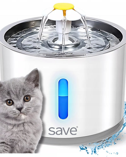 Automatinė girdykla-fontanas katėms ir šunims su filtru