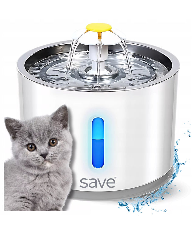 Automatinė girdykla-fontanas katėms ir šunims su filtru