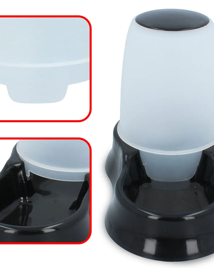 Automatinė girdykla ir šėrykla katėms bei šunims, 1,5 l