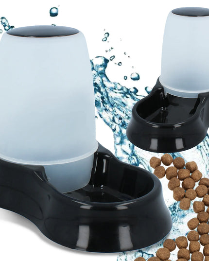 Automatinė girdykla ir šėrykla katėms bei šunims, 1,5 l