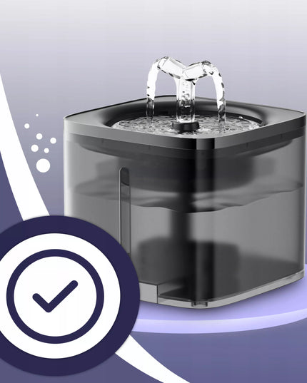 Automatinė girdykla katėms ir šunims su fontanu, jutikliu ir filtru